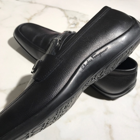 NWT Salvatore Ferragamo pebbles leather shoes - Picture 6 of 8